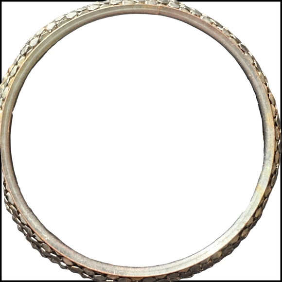 Triple Chain Cord Bangle Bracelet - Picture 3 of 6